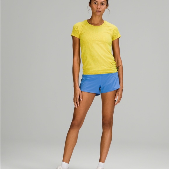 ❤️ Lululemon Speed Up Low-Rise Lined Short 2.5" Blue Nile Size 8 NWT - Picture 5 of 16